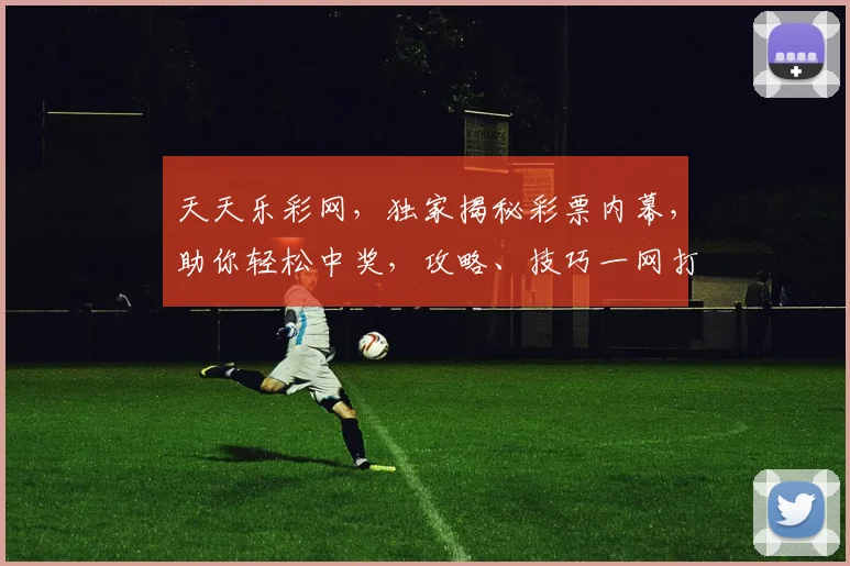 天天乐彩网，独家揭秘彩票内幕，助你轻松中奖，攻略、技巧一网打尽，快来关注